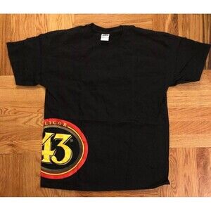 NEW!‎ Licor 43 Quarenta Y Tres Liqueur Men’s Black T-Shirt Large Mini Beer
